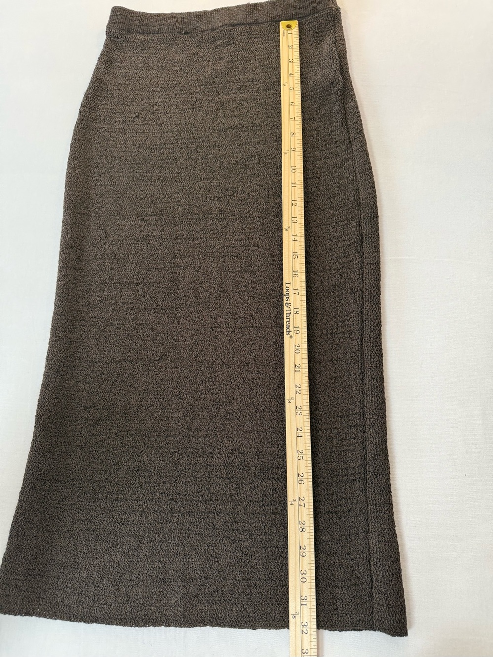 Zara Women's Pencil Skirt in Brown - Picture 3 of 7